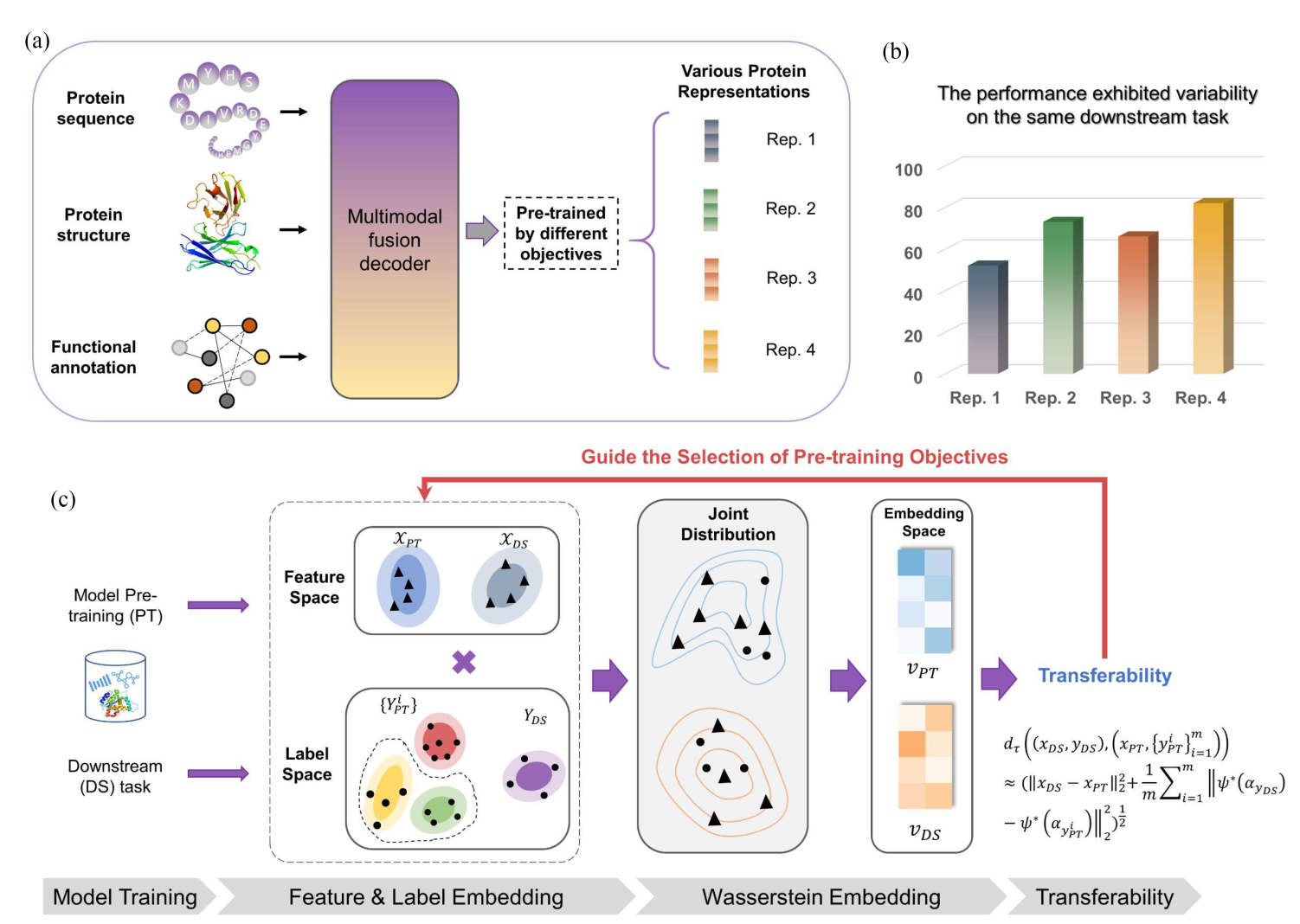 A Transferability-Based Method for Evaluating the Protein Representation Learning