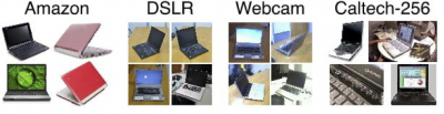 The Office-Caltech dataset (4 domains, 10 object classes) is one of the most popular transfer learning dataset.